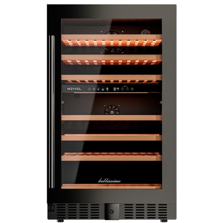 Винный шкаф Meyvel MV77PRO-KBT2 компрессорный двухзонный